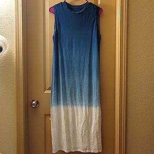 Teal Ombre Dress